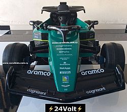 24Volt Aston Martin Formula 1 with 2.4G R/C under License