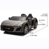 24Volt AUDI R8 Painting Red under License