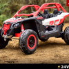 24Volt CAN-AM Maverick 4x4 Painting Red with 2.4G R/C under License