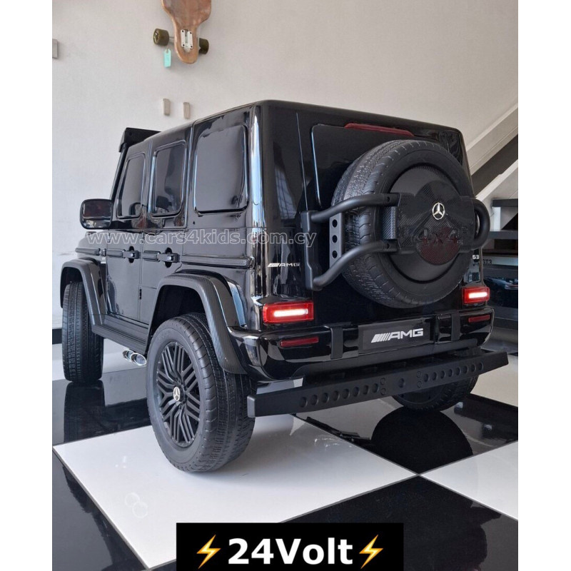 24Volt Mercedes Benz G63 AMG Painting Black with 2.4G R/C under License