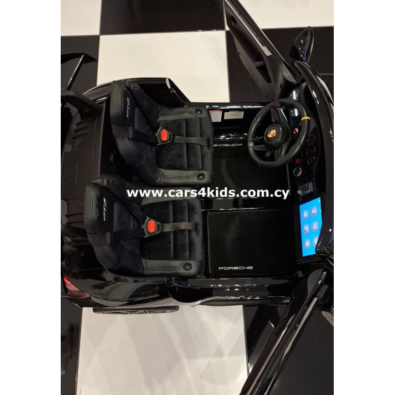 24Volt Porsche 911 GT3 Painting Black with 2.4G R/C under License